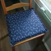 Konyhai pufi ülőpárna 38x38x4 cm kék színben