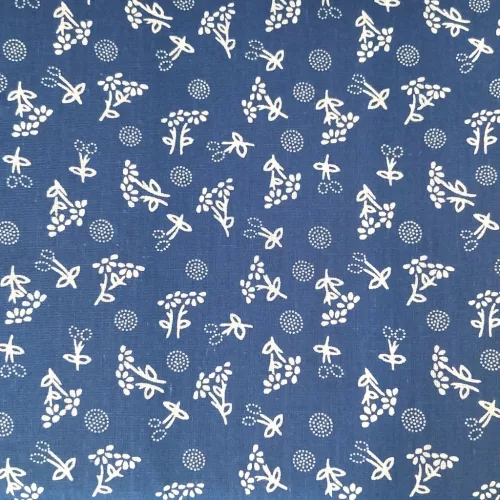 Konyhai pufi ülőpárna 38x38x4 cm kék színben