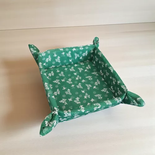 Kenyérkosár szett zöld színben