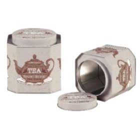 252b678c Fém teás doboz szögletes