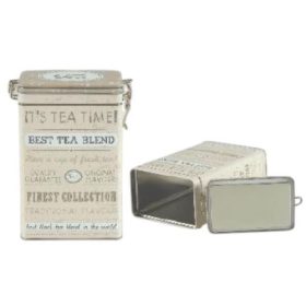 229b513b Fém teás doboz szögletes