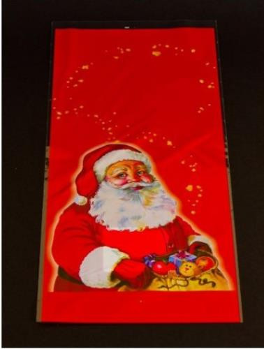 Mikulás tasak piros 100 db-os