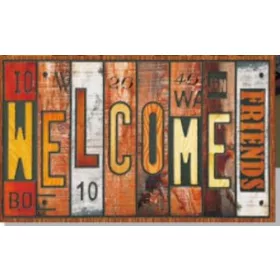 Lábtörlő Welcome felirattal