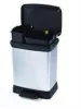 Curver Duo Deco pedálos szelektív szemetes