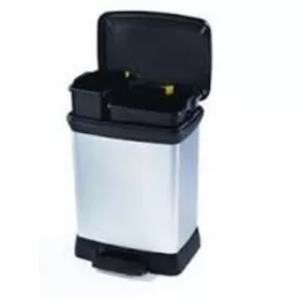 Curver Duo Deco pedálos szelektív szemetes