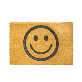 Lábtörlő SMILEY feliratú kókuszrost 40X60 cm