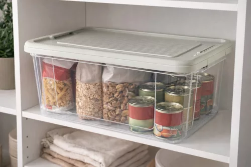 HOBBY LIFE tároló doboz+tető átlátszó 16L