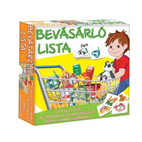 Bevásárló Lista memória Játék