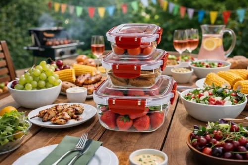 DÜNYA Ételtartó 3 db-os szett patentzáras