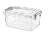 HOBBY LIFE Tároló doboz tetővel átlátszó 8 L 36,5x24x15,5 cm