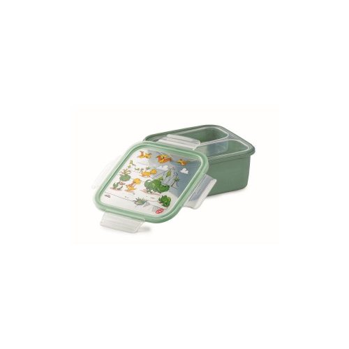 Snips LUNCHBOX LOCK PP DINO uzsonnás doboz 15x15x7,5cm 0,8 liter