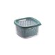 Snips AROMA doboz+kosár 17,5×17,5x10 cm 1,5 liter (kék)