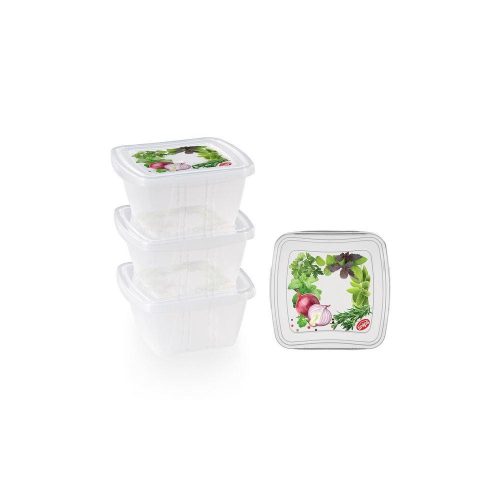 Snips FRESH PP doboz 10x10x5,5 cm 0,25 liter (3db-os)