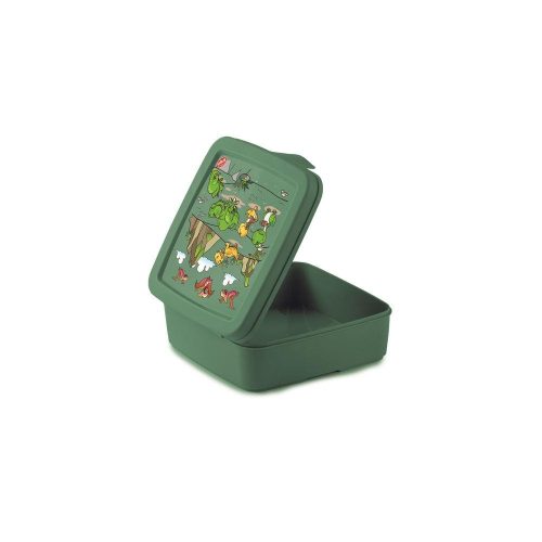 Snips SANDWICH BOX PP DINO uzsonnás doboz 14,5×14,5×5,5 cm 0,5 liter