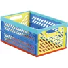 PLASTEXPRESS Rekesz összecsukható színes  34,5x23,5x16,5 cm