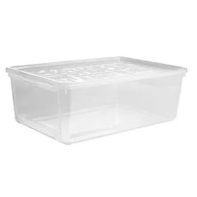 Fedeles doboz átlátszó 39x26x13,5 cm