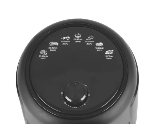 GOURMETMAXX Forrólevegős fritőz Airfryer digitális 2,3 L 1000W