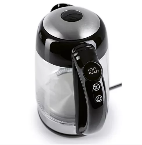 GOURMETMAXX Vízforraló üveg LED-es színváltós 1,7 L 2200W