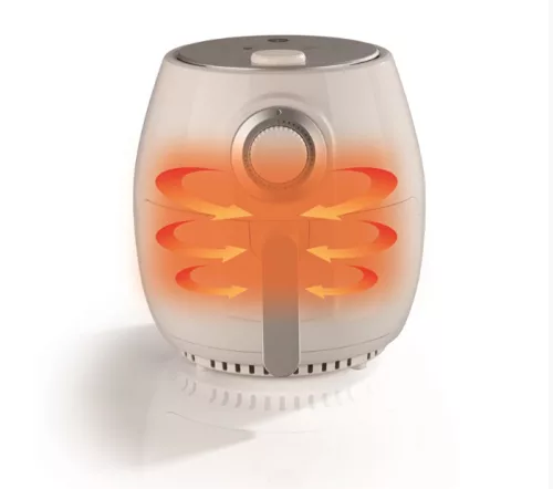 KOCHWERK forró levegős fritőz Airfryer 4 L 1400W fehér