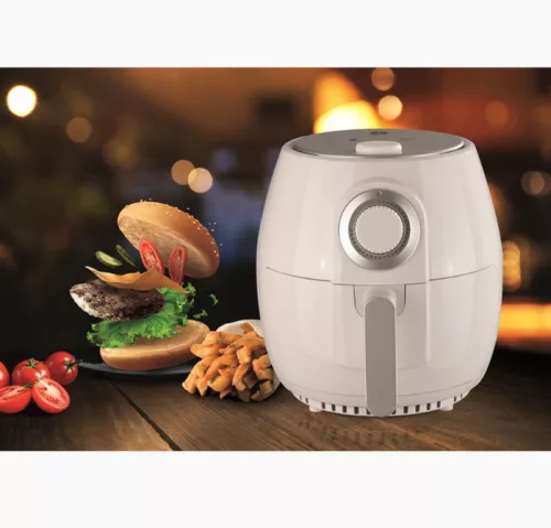 KOCHWERK forró levegős fritőz Airfryer 4 L 1400W fehér