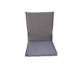 Magas támlás székpárna 90x45x4 cm szürke