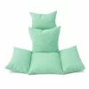 Függő fotel párna textil huzattal menta