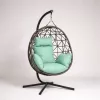 Függő fotel párna textil huzattal menta