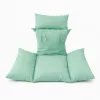 Függő fotel párna textil huzattal menta