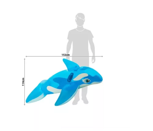 Intex matrac kardszárnyú delfin 152x114 cm