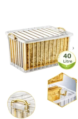 POLY TIME Méztároló doboz tetővel 40 L