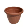 Virágcserép műanyag terrakotta 30 cm