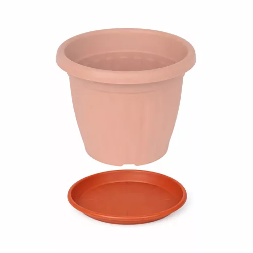 Virágcserép alátét műanyag terrakotta 32 cm