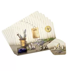 Banquet Lavender tányéralátét készlet 43x38 cm 10x10 cm