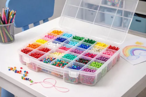 Rendszerező doboz nagy 26,2x26,2x7 cm 