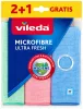 VILEDA Ultra Fresh Mikroszálas törlőkendő 19,3x15,4x4,8 cm