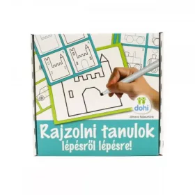 Rajzolni tanulok fejlesztő játék fiús 30x21,5x0,5 cm