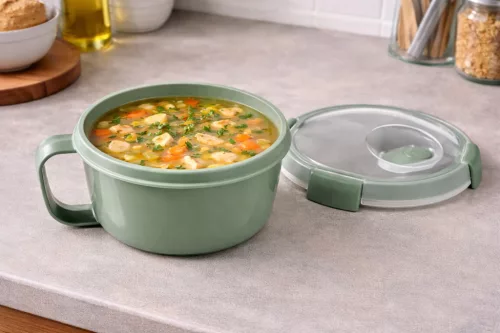 CURVER Smart Eco kerek ételtartó 0,9 L 15,7x15,7x9,6 cm