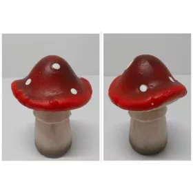 Őszi dekor gomba 10 cm