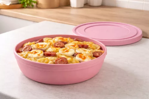 HOBBY LIFE Kerek ételtartó tetővel 4 L 28 cm