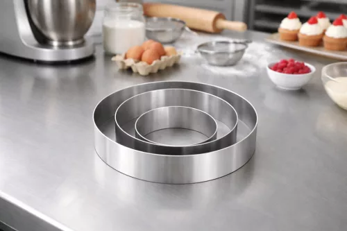 Tortaforma kerek 3 darab 20x5 cm