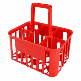 Palacktartó 6-os 1 L 21x30x32 cm szürke műanyag
