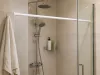 Zuhanyfüggöny rúd teleszkópos  140-260 cm fehér