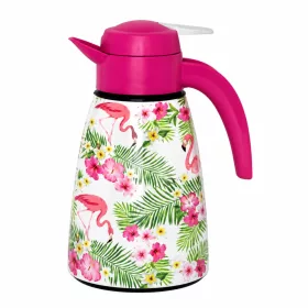 Termosz kiöntő 1,2 L rózsaszín flamingós