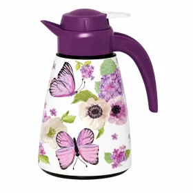 Termosz kiöntő 1,2 L lila lepkés
