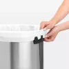 BRABANTIA PUSH BIN XXL nyomófedeles szemetes billenős 60 l - szürke