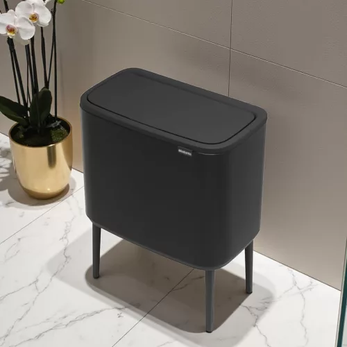 BO TOUCH BIN patentos szemetes 36 l - matt fekete