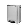 Brabantia Bo Dual pedálos szelektív szemetes 2x30 l