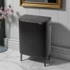 Brabantia Bo TOUCH BIN HI patentos szemetes 2x30 l - matt fekete színben