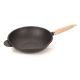 Antik Ars GRAND CHEF teflon öntvény wok 28cm /fanyél