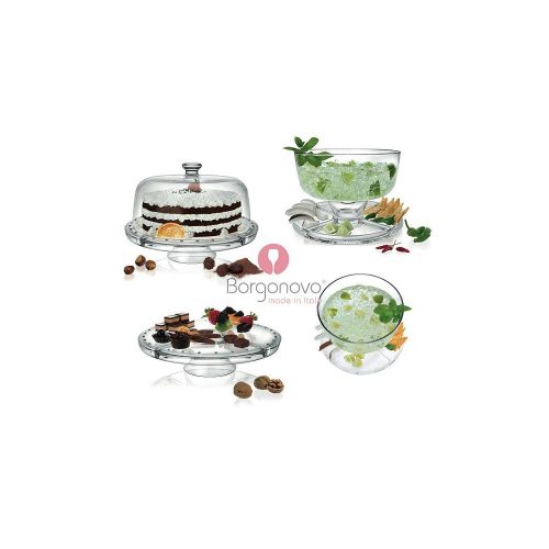 Borgonovo PALLADIO talpas tortatál +búra 31 cm 4 az 1-ben